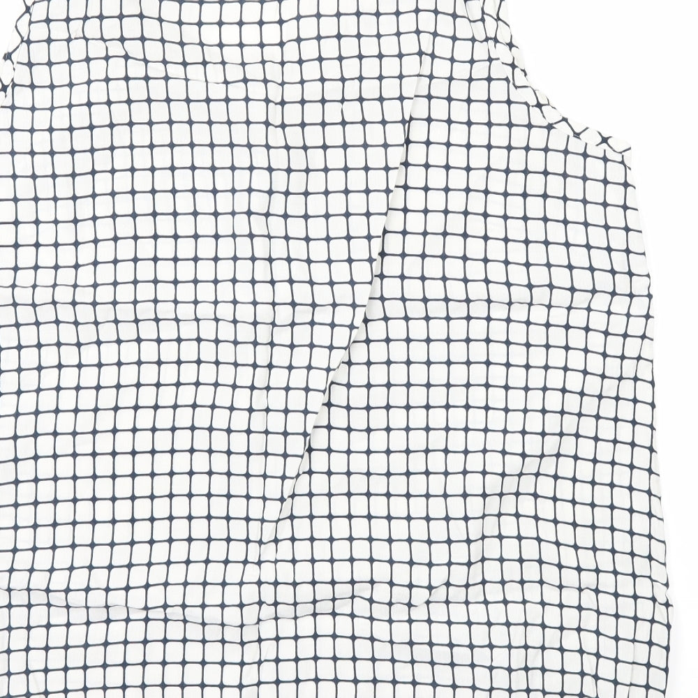 Marks and Spencer Womens White Basic T-Shirt Size 12