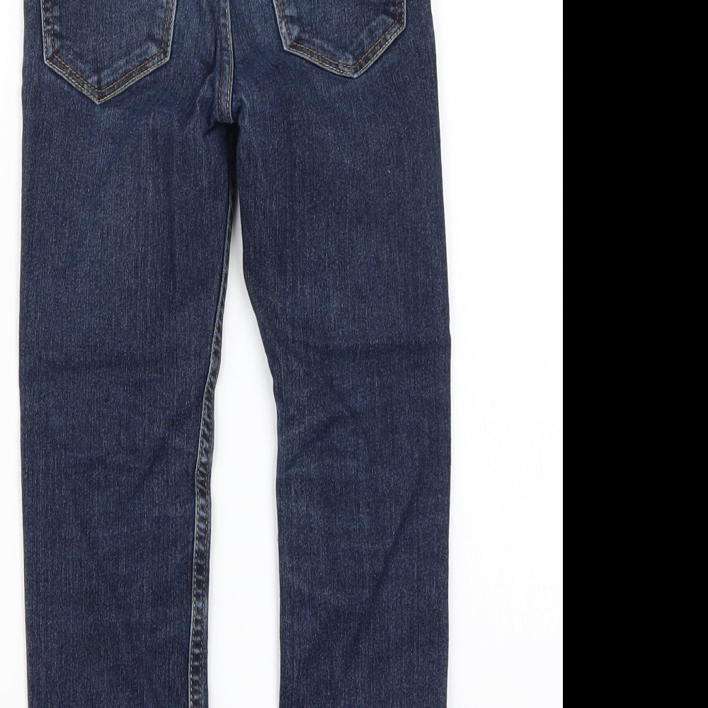 & denim Girls Blue Straight Jeans Size 5-6 Years
