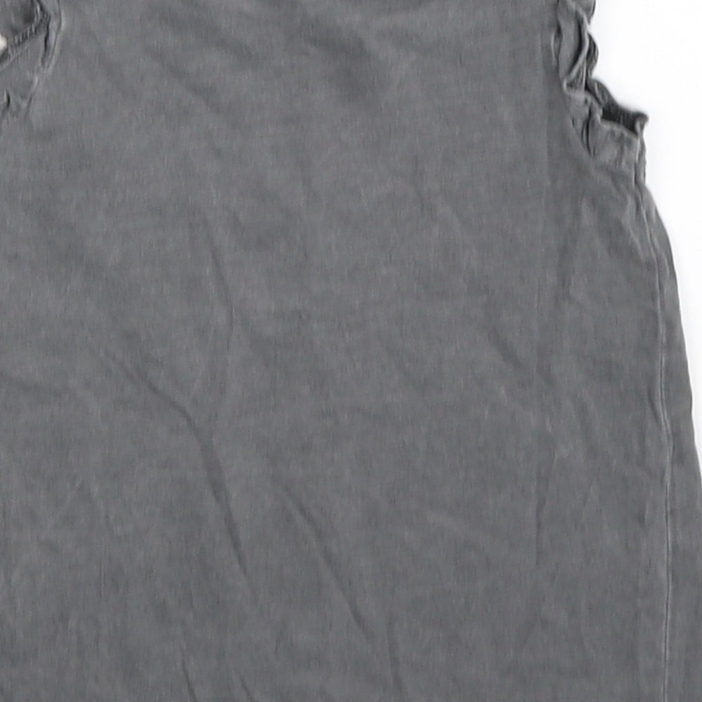 NEXT Girls Grey Basic Tank Size 3-4 Years - blah blah