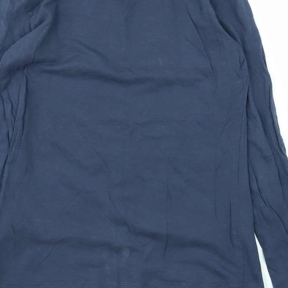 Abcd R Girls Blue Basic T-Shirt Size 12 Years