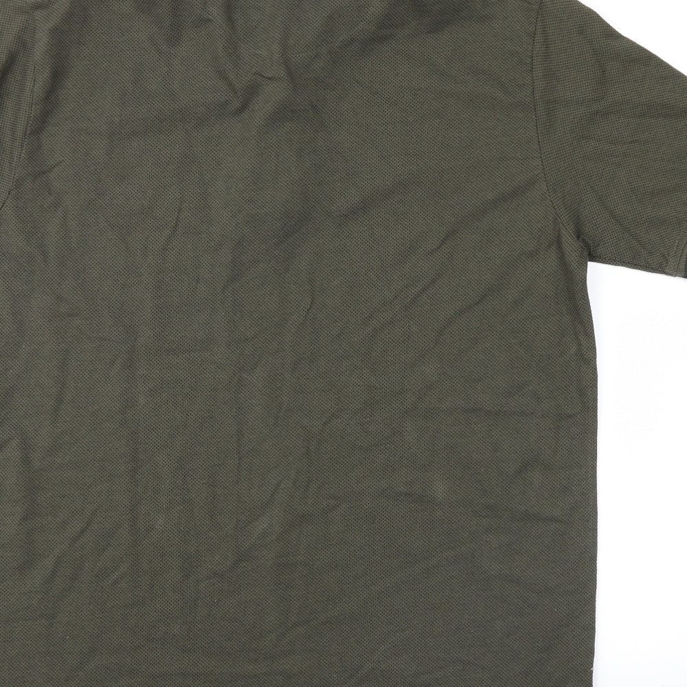 man united Mens Green T-Shirt Size L - football, man united