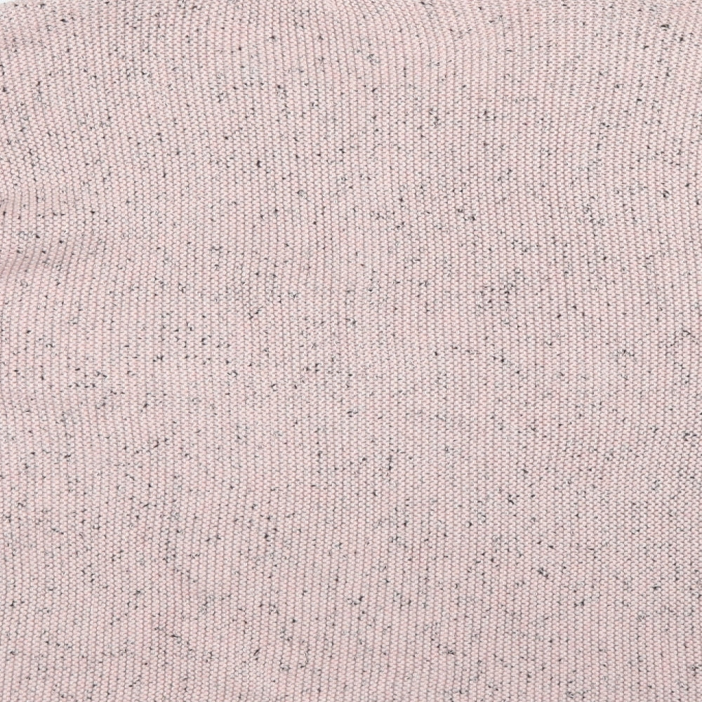 H&M Womens Pink Knit Pullover Jumper Size 6