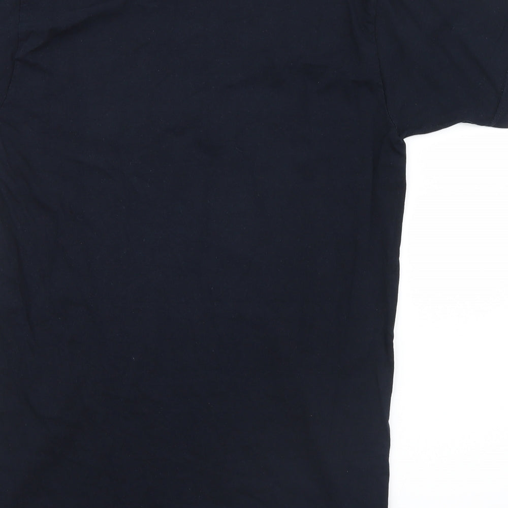 Safon Mens Blue T-Shirt Size S