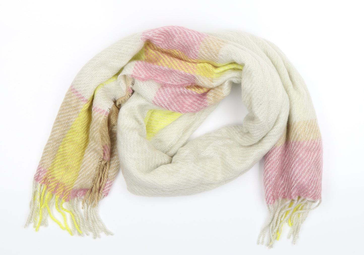 Preworn Womens Multicoloured Knit Scarf