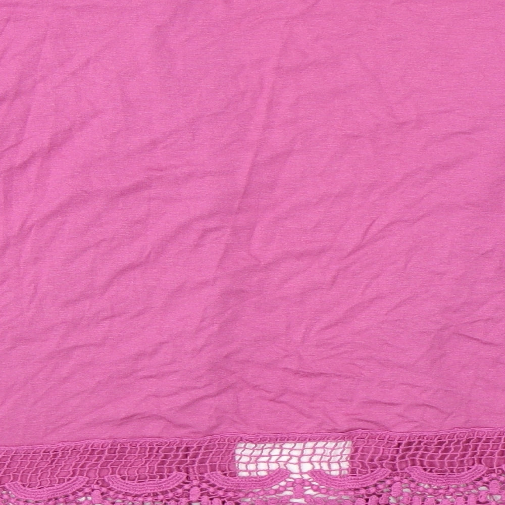 Matalan Girls Pink Cardigan Jumper Size 10-11 Years