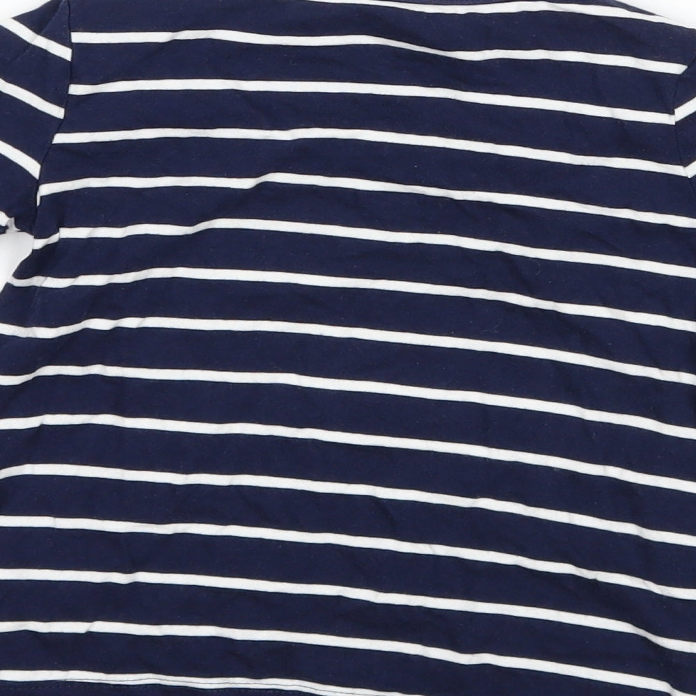 Topolino Girls Blue Spotted Basic T-Shirt Size 3 Years - Christmas Bauble