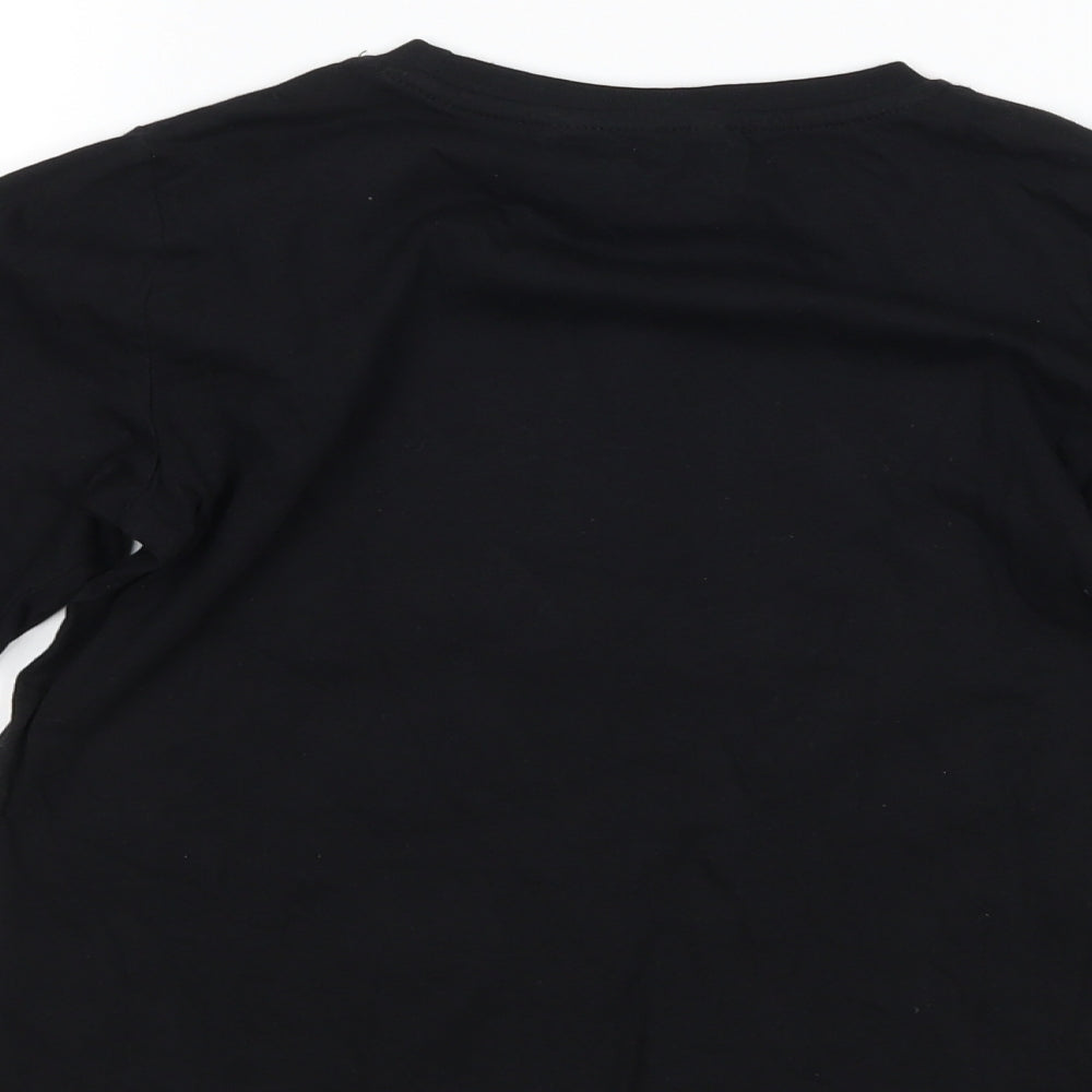Pep & co Boys Black Basic T-Shirt Size 6-7 Years - NYC