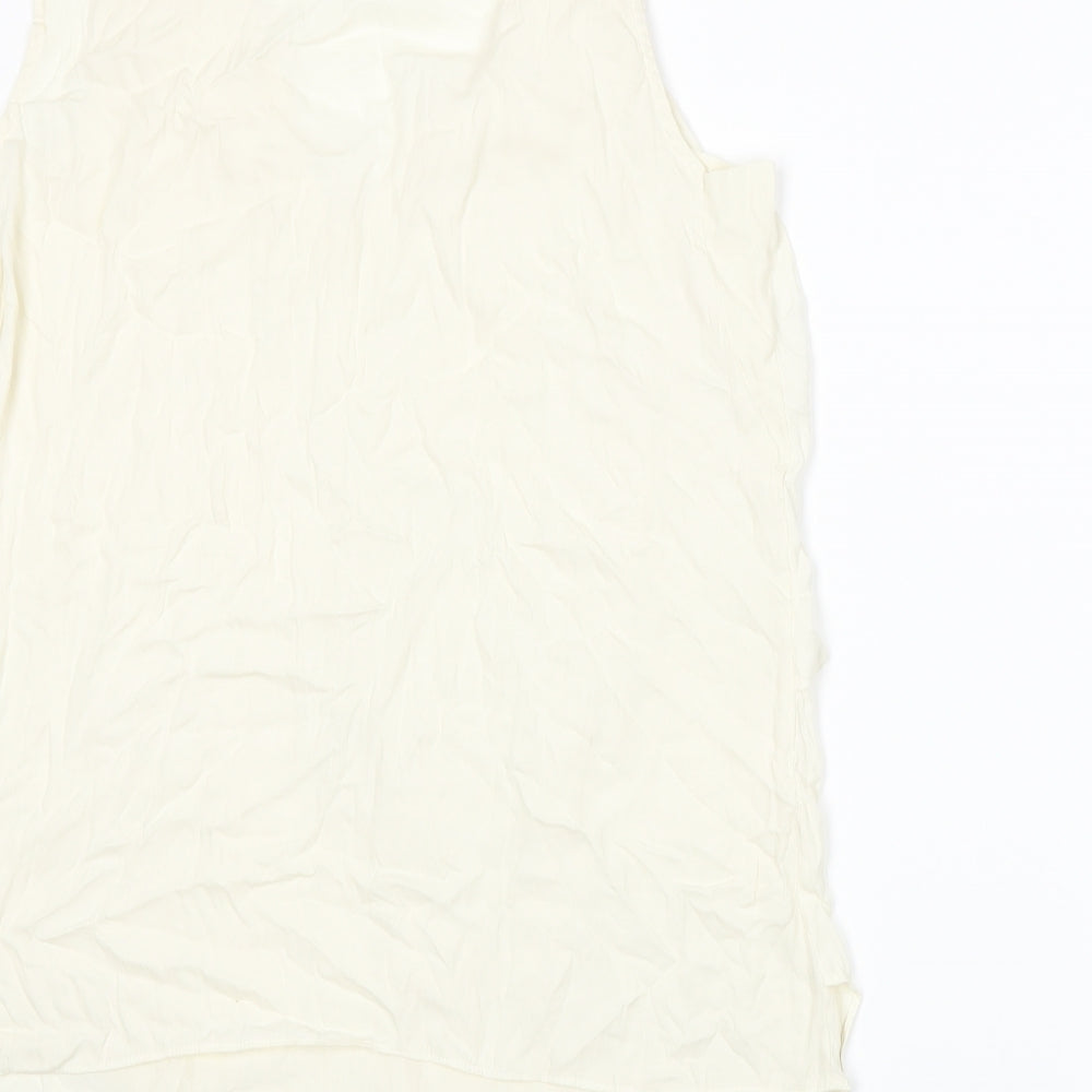 FOREVER 21 Womens Ivory Basic Tank Size M