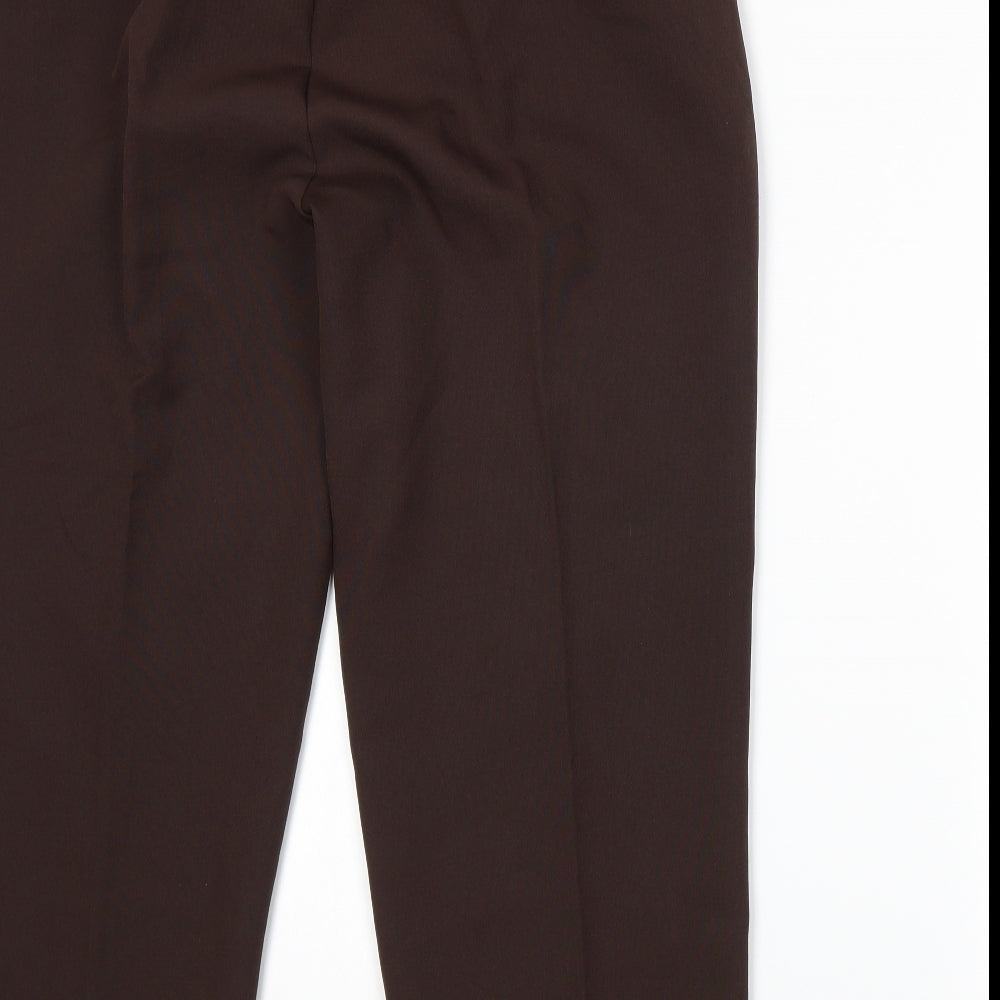 BM Womens Brown Trousers Size 18 L25 in