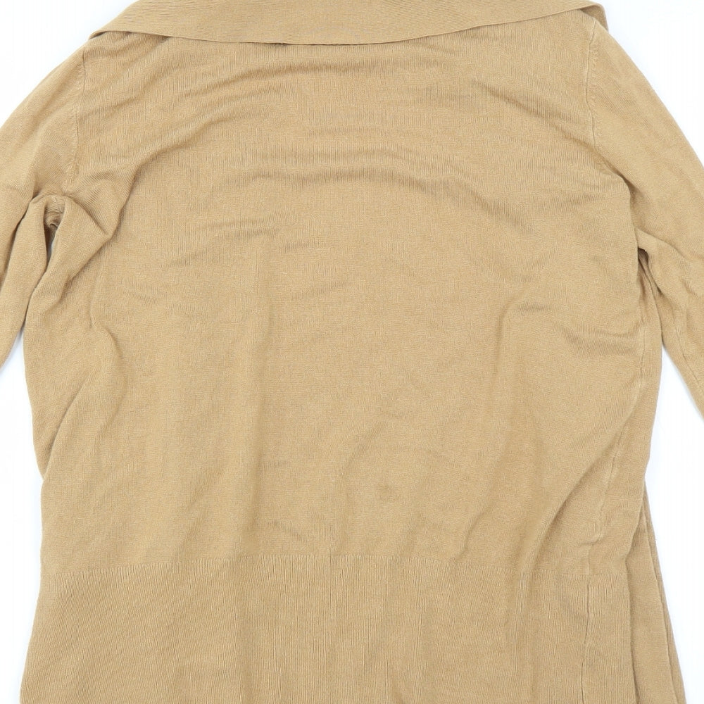 Primark Womens Brown Cardigan Jumper Size S