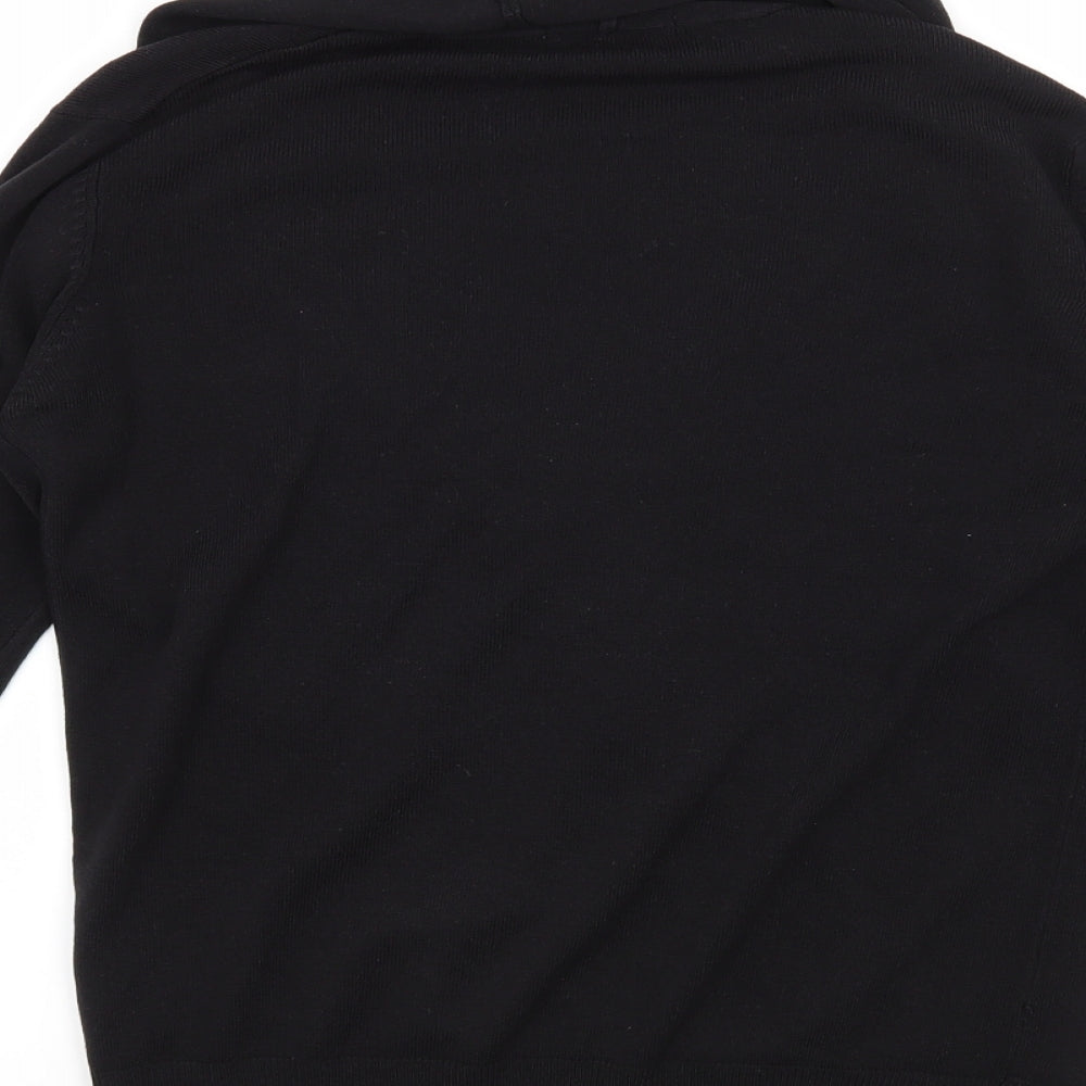 Marks and Spencer Womens Black Pullover Jumper Size 14