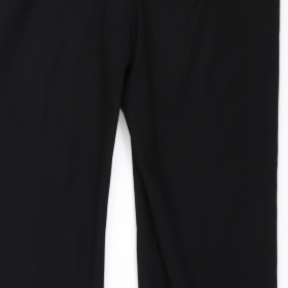 George Womens Black Trousers Size 10 L30 in