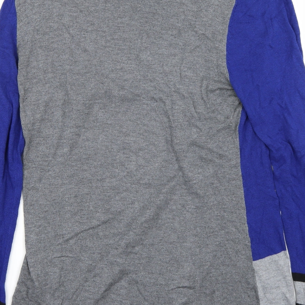 David Emanuel Womens Grey Pullover Jumper Size S