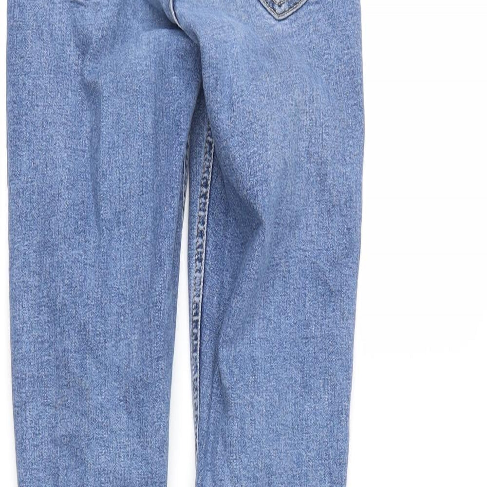 Moto Womens Blue Skinny Jeans Size 25 in L28 in