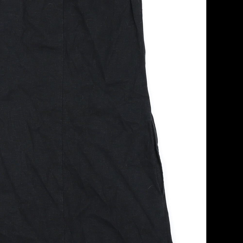 NEXT Womens Black T-Shirt Dress Size 8