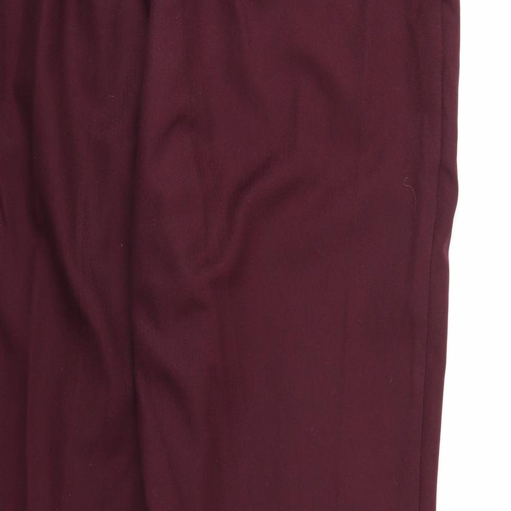 Papaya Womens Brown Trousers Size 18 L26 in