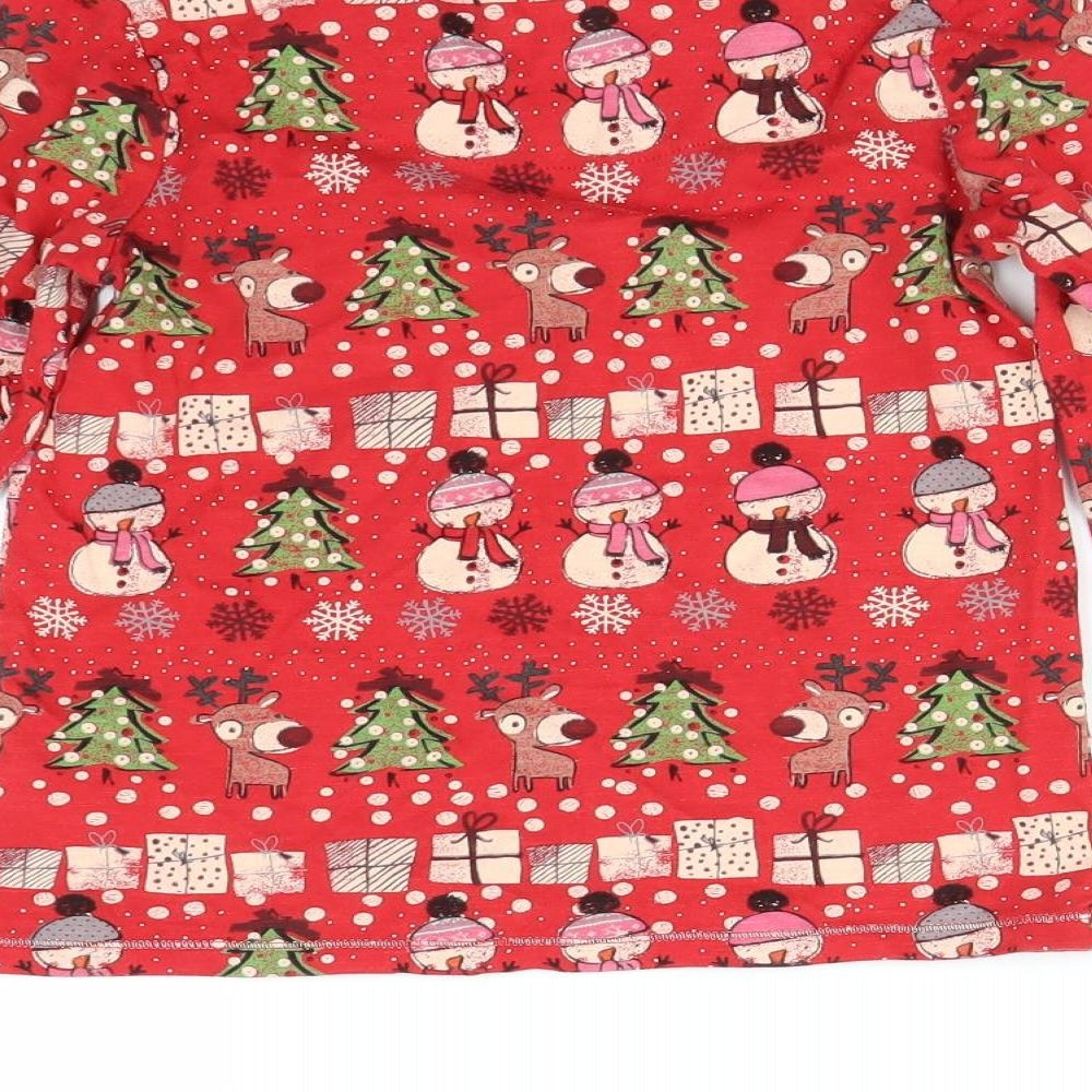 NEXT Boys Red Basic T-Shirt Size 6 Years