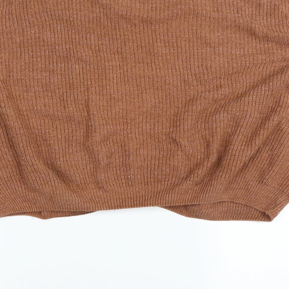 Primark Womens Brown Pullover Jumper Size L