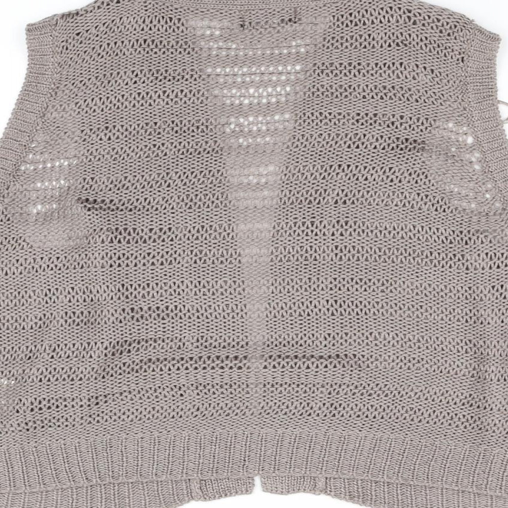 F&F Girls Grey Cardigan Jumper Size 16 Years
