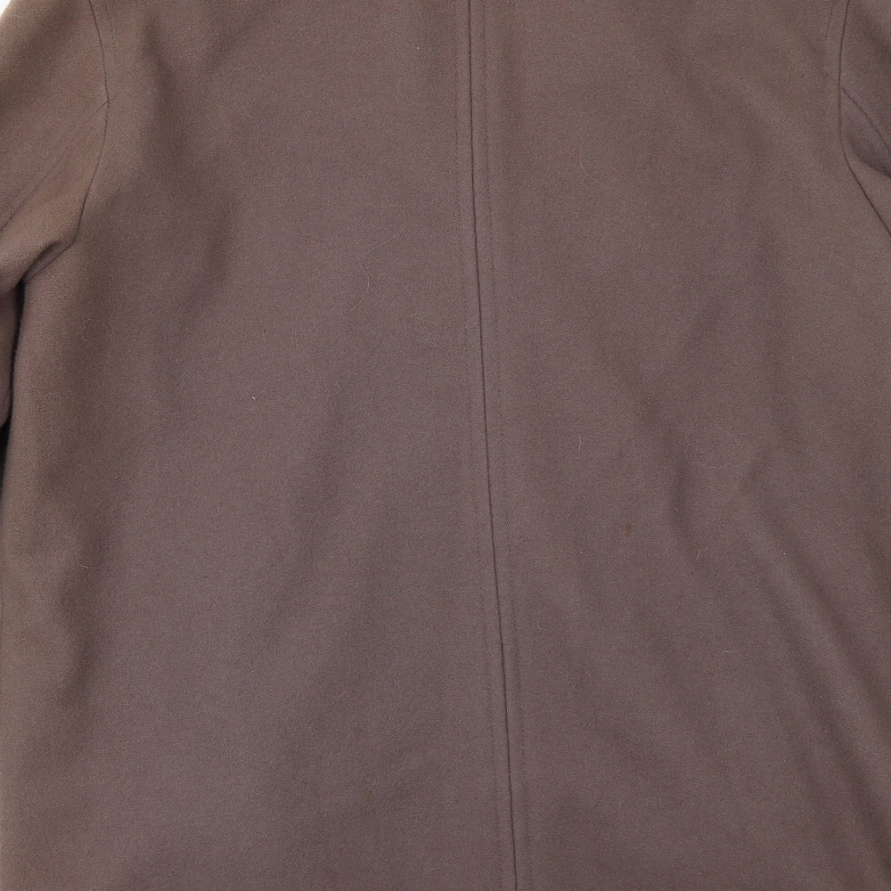 Essentials Womens Brown Jacket Coat Size 18
