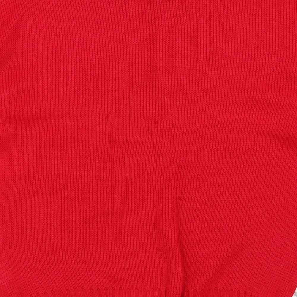 alessandra Womens Red Pullover Jumper Size M