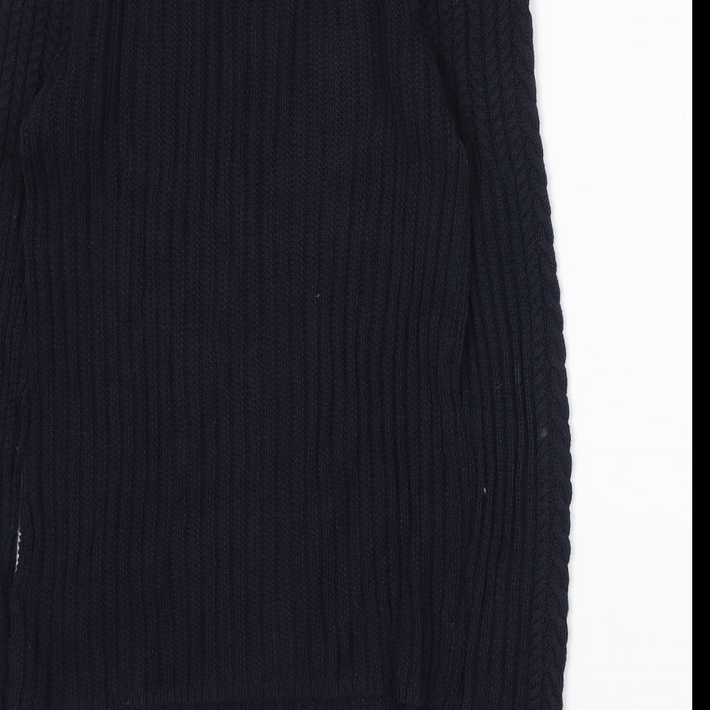 NEXT Womens Blue Knit Pullover Jumper Size 8