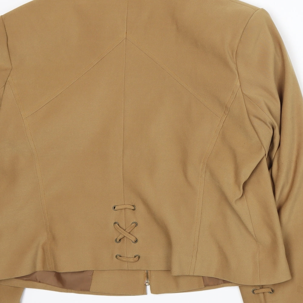 CMD Womens Brown Jacket Size 16