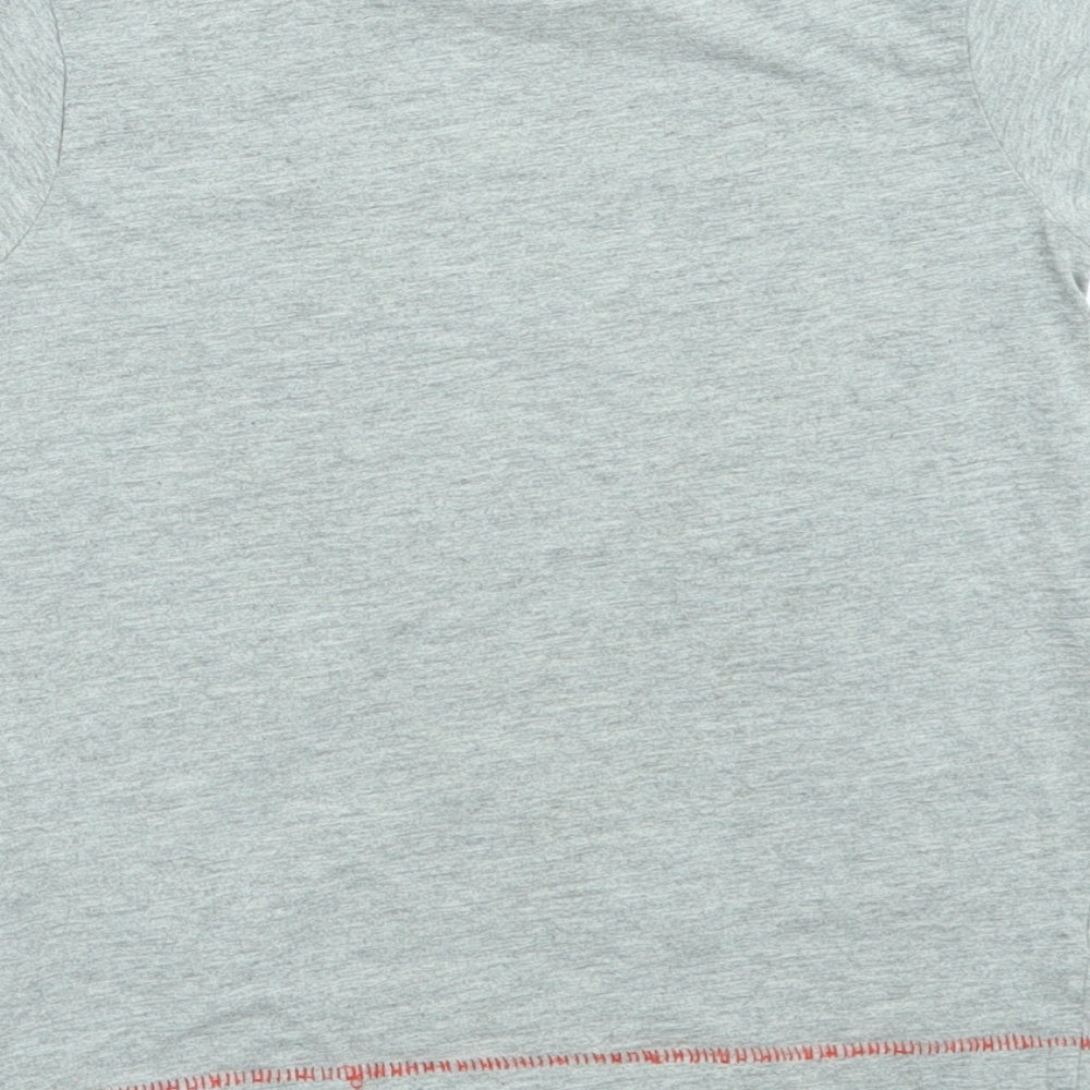 TU Boys Grey Basic T-Shirt Size 6-7 Years - Moshi Monsters
