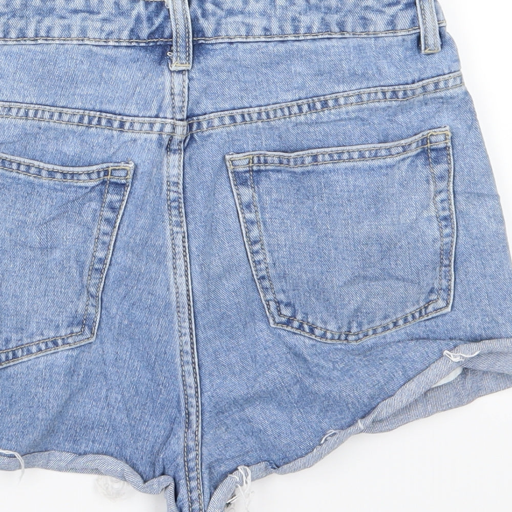REDAIL Womens Blue Denim Hot Pants Shorts Size 6