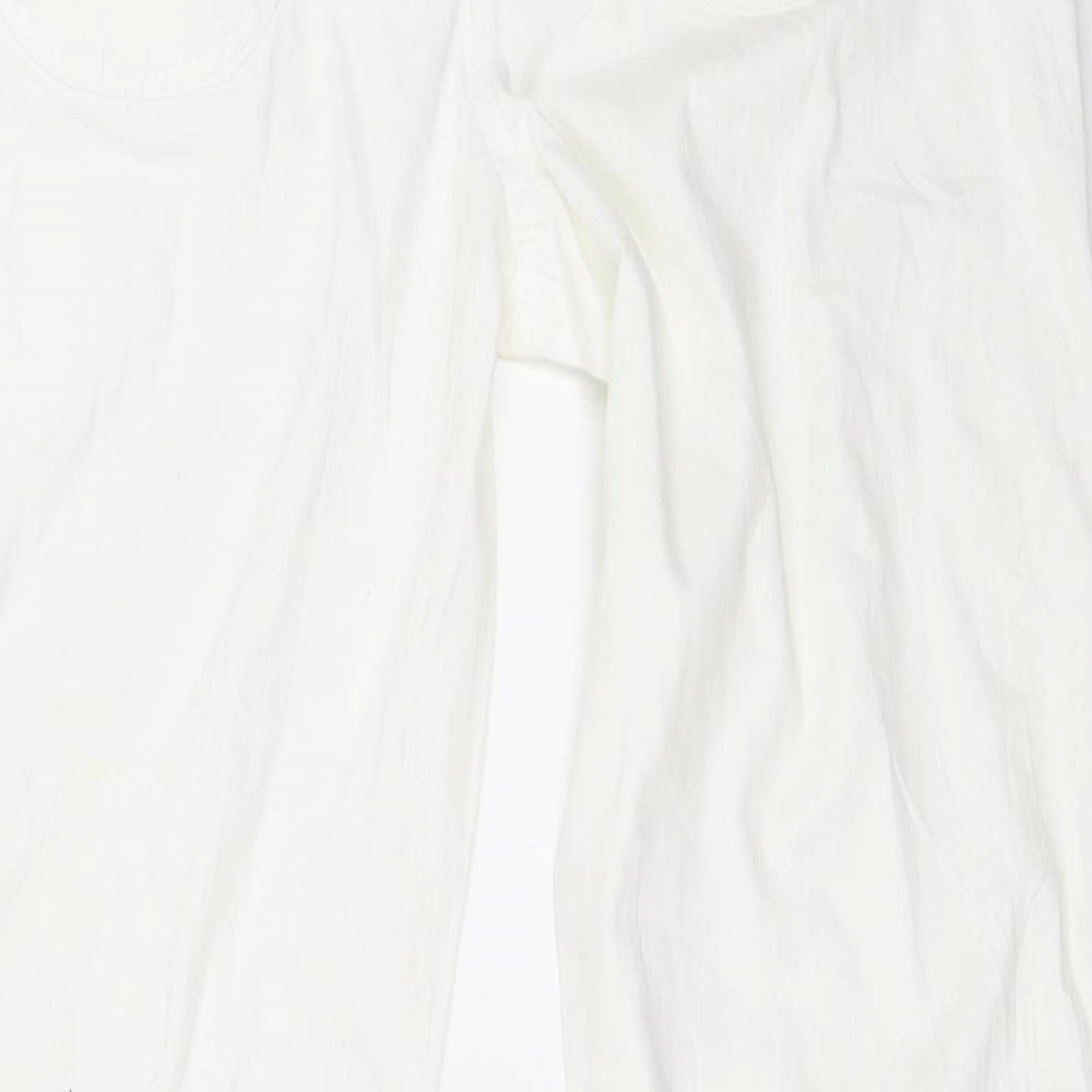 Gerry Webber Womens White Denim Straight Jeans Size 36 L29 in