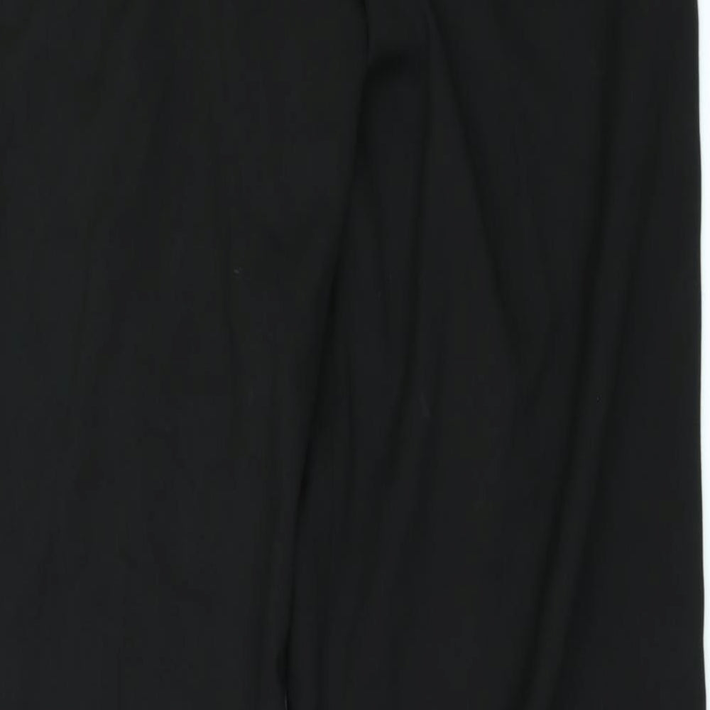 NEXT Womens Black Trousers Size 14 L28 in