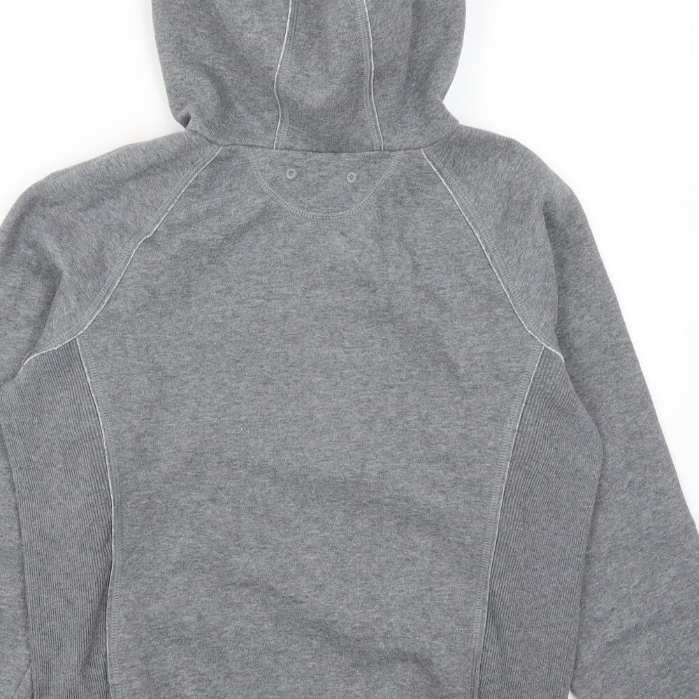 DOMYOS Boys Grey Pullover Hoodie Size L - Domyos International Fitness Dept