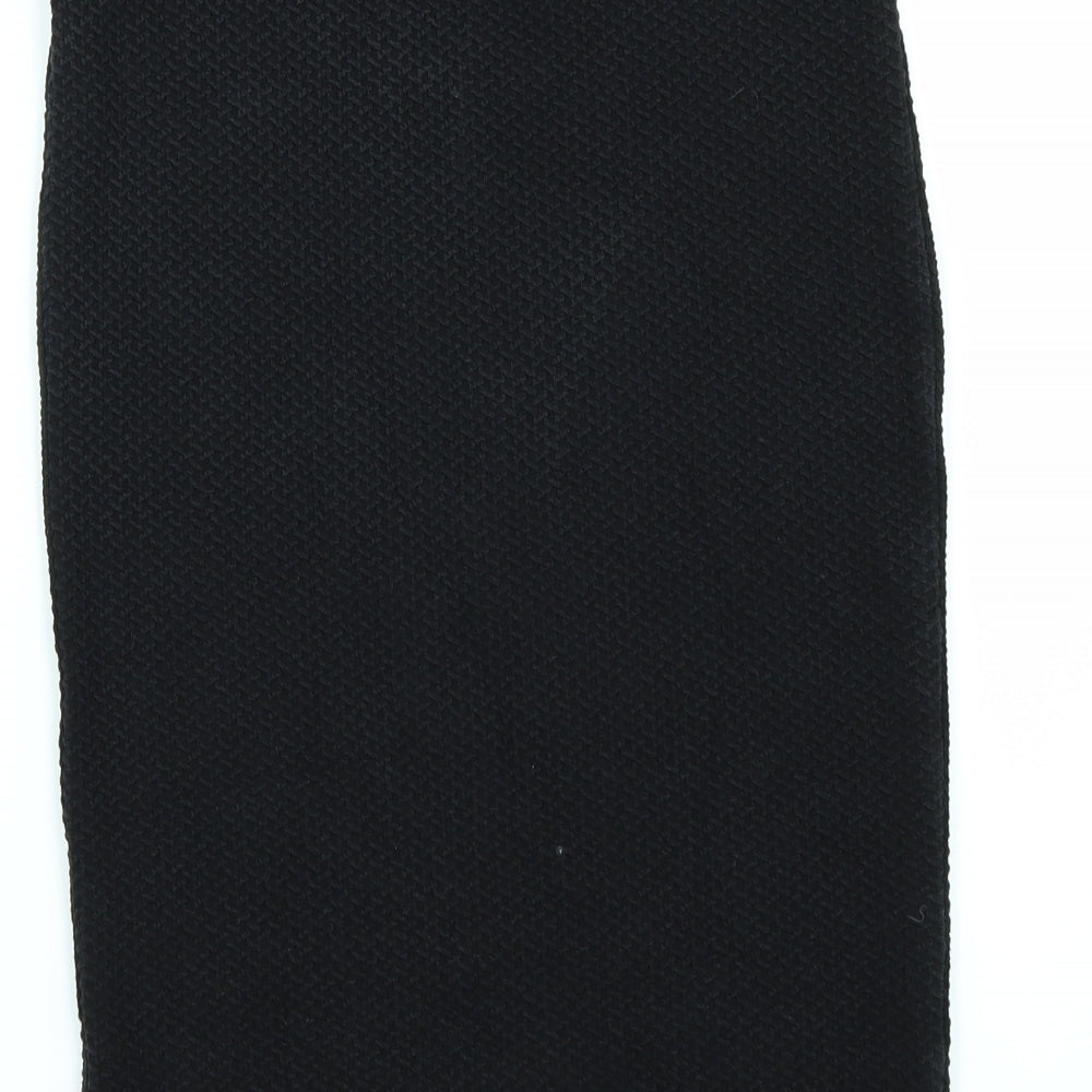 F&F Womens Black Bandage Skirt Size 10