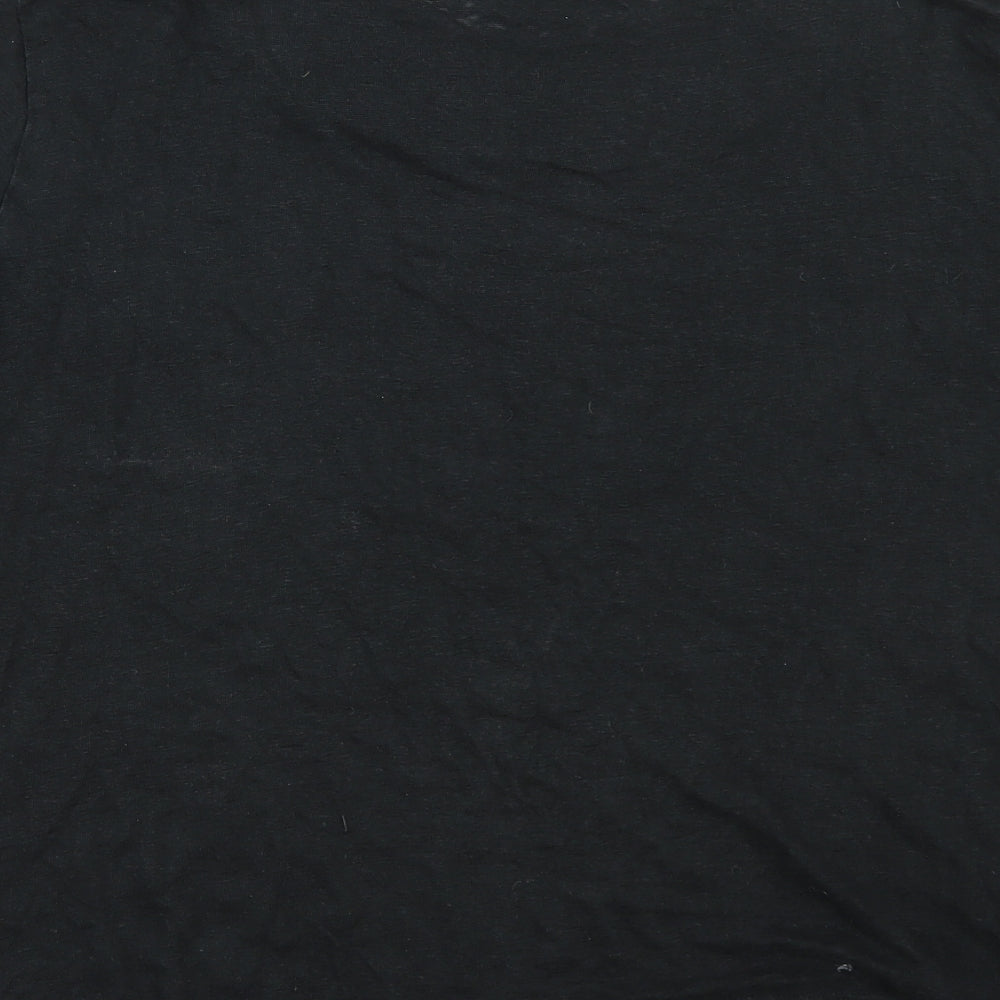 FOREVER 21 Womens Black Basic T-Shirt Size M