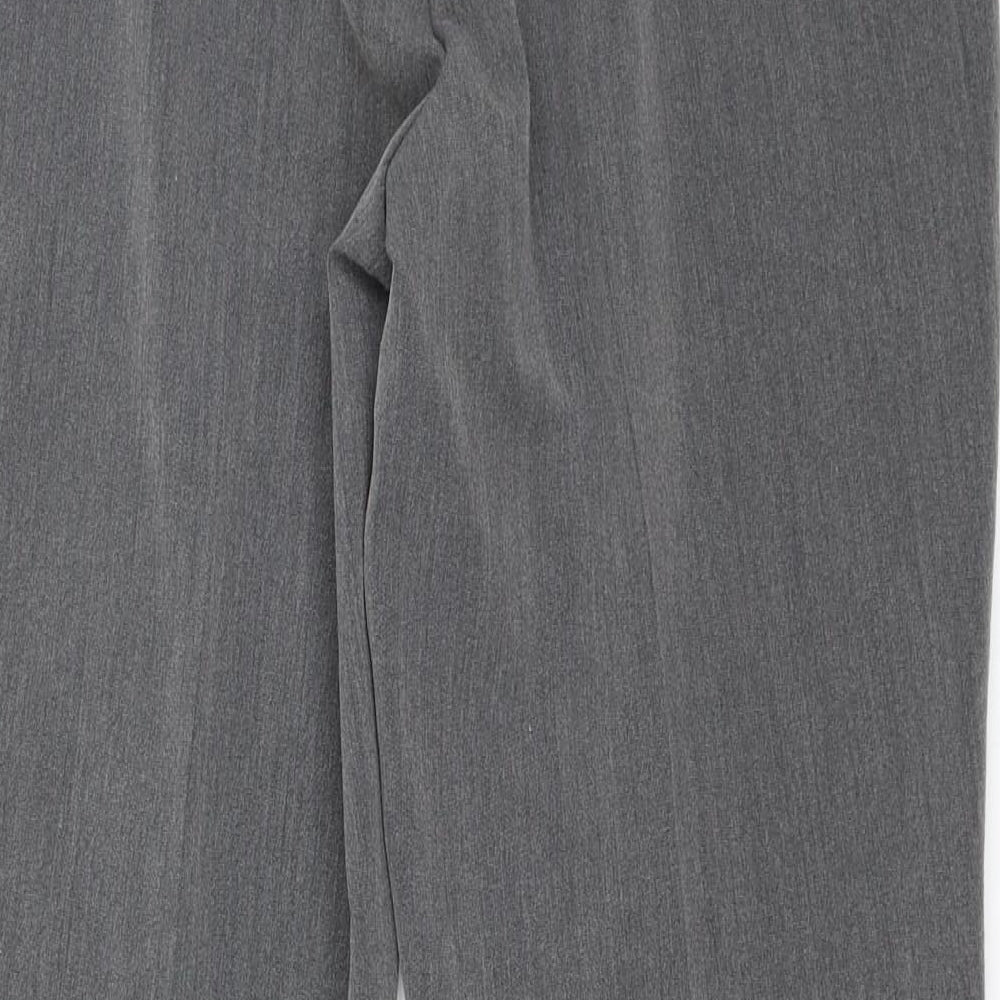 BM Womens Grey Trousers Size 12 L27 in