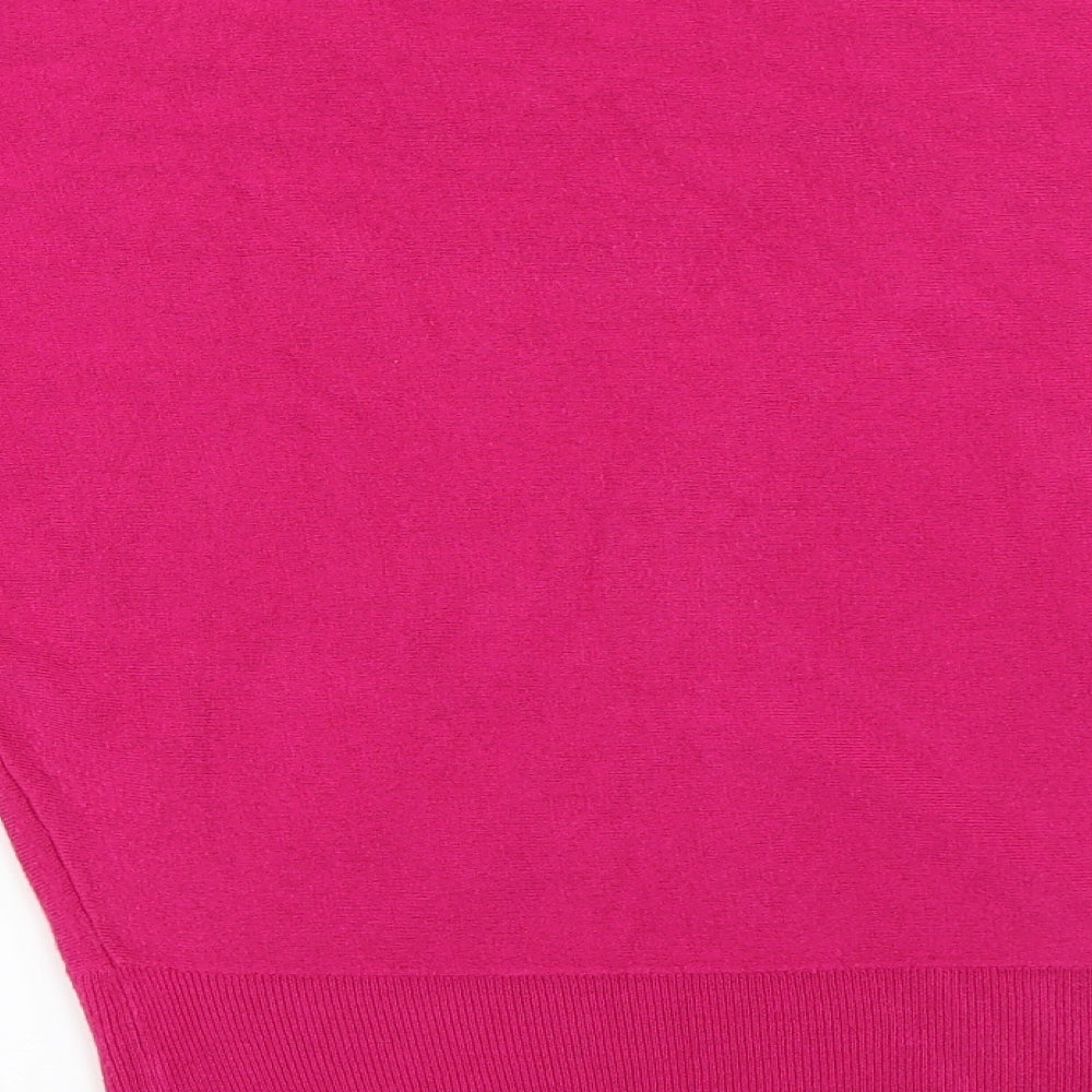 Marks and Spencer Womens Pink Pullover Jumper Size 8