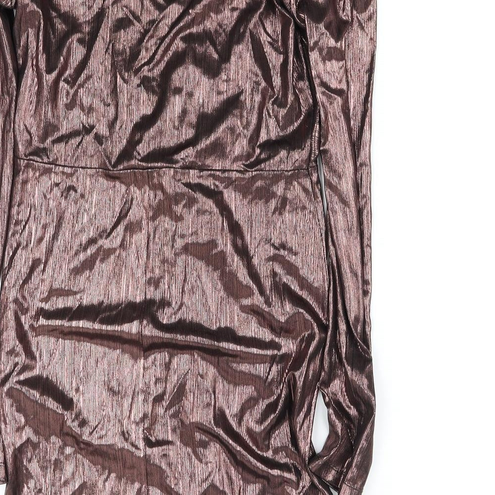 New Look Womens Multicoloured Fit & Flare Size 10