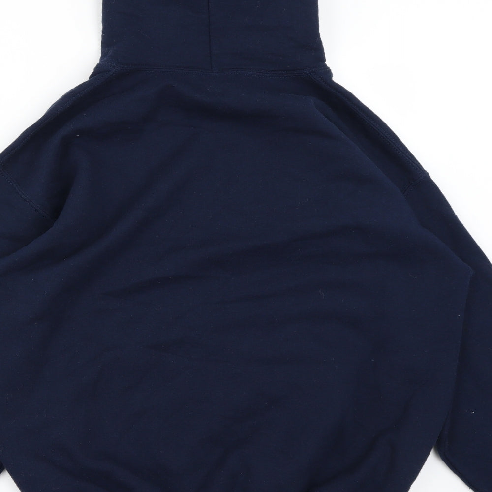 Gildan Mens Blue Pullover Jumper Size M