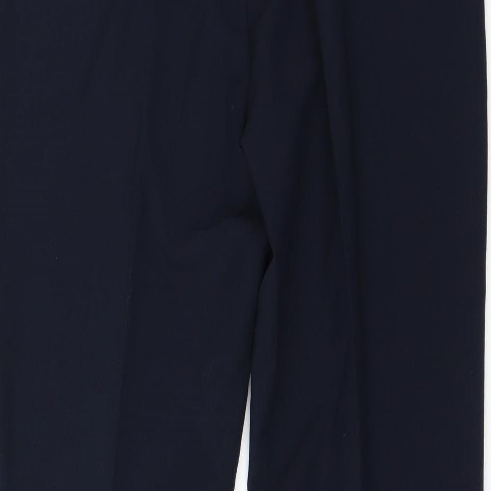 julipa Womens Blue Trousers Size 10 L25 in