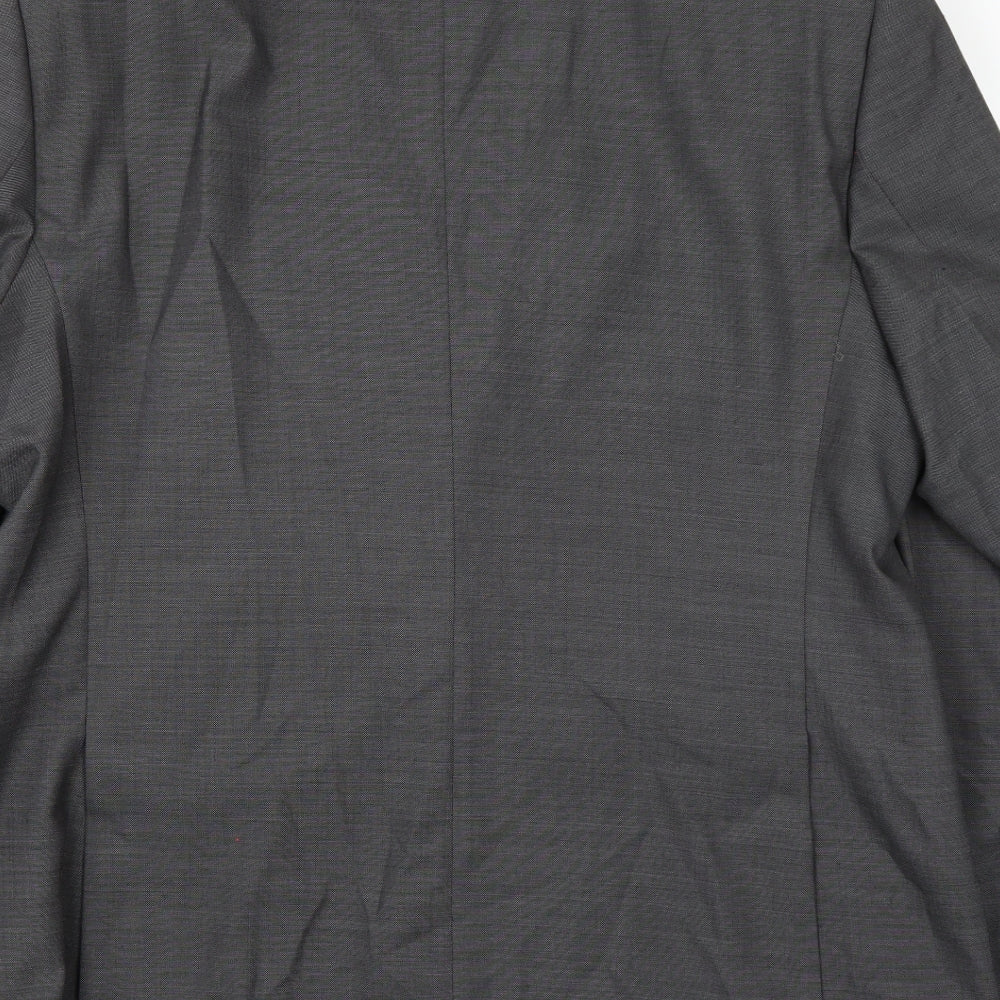 Marks and Spencer Mens Grey Jacket Suit Jacket Size 44