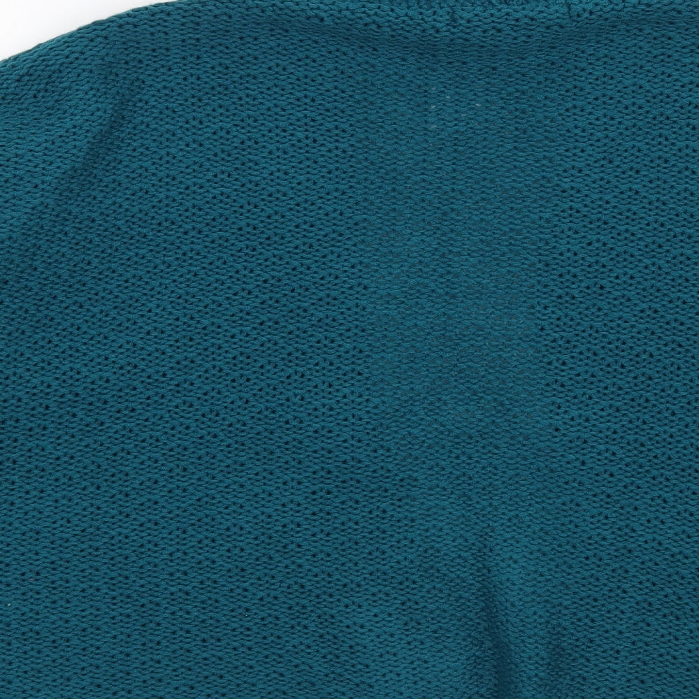 Peacocks Womens Blue Cardigan Jumper Size 12