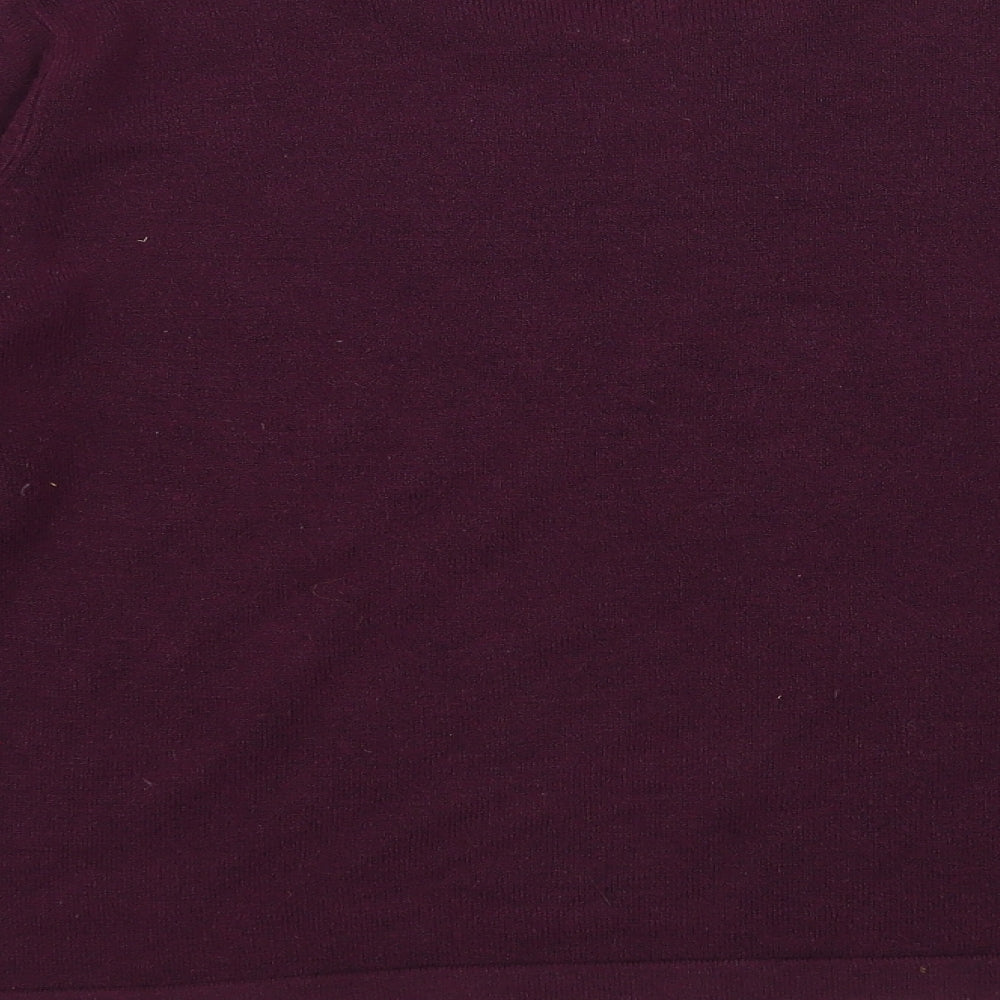 JDV Womens Purple Pullover Jumper Size 12
