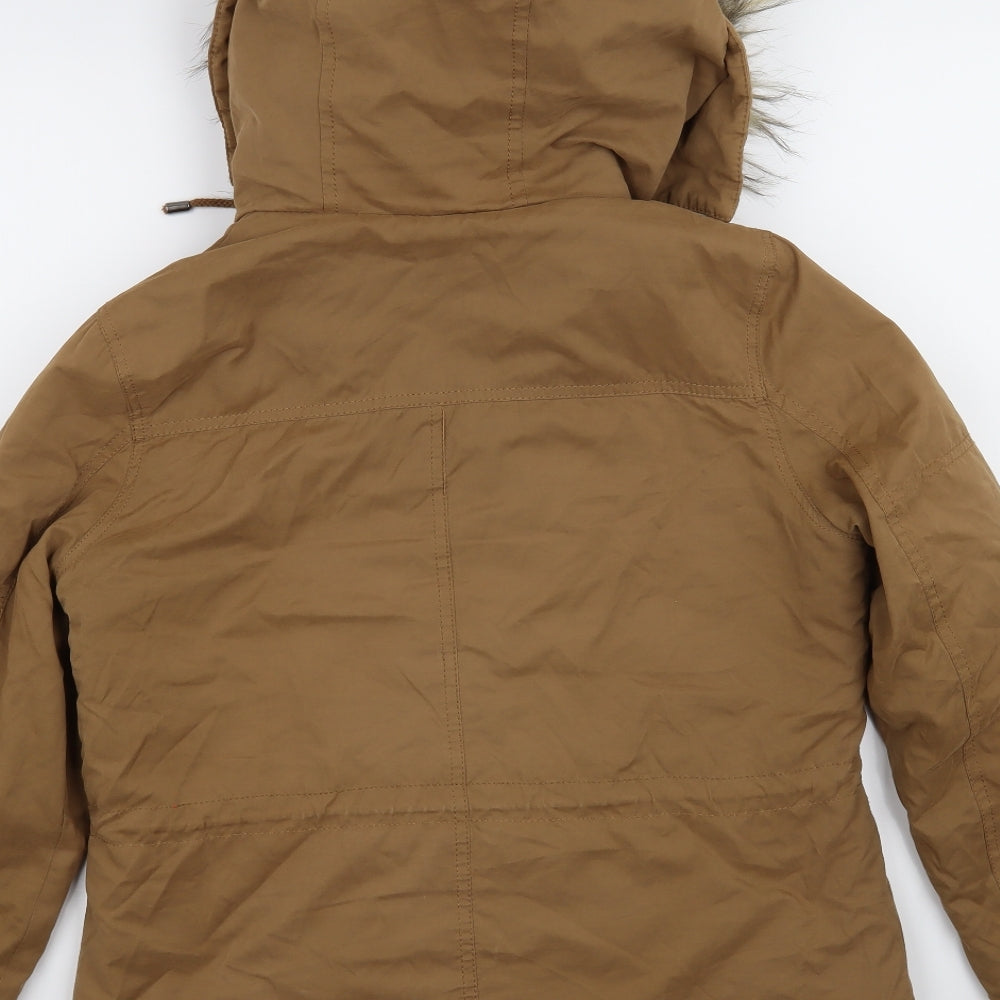Atmosphere Womens Brown Jacket Coat Size 10