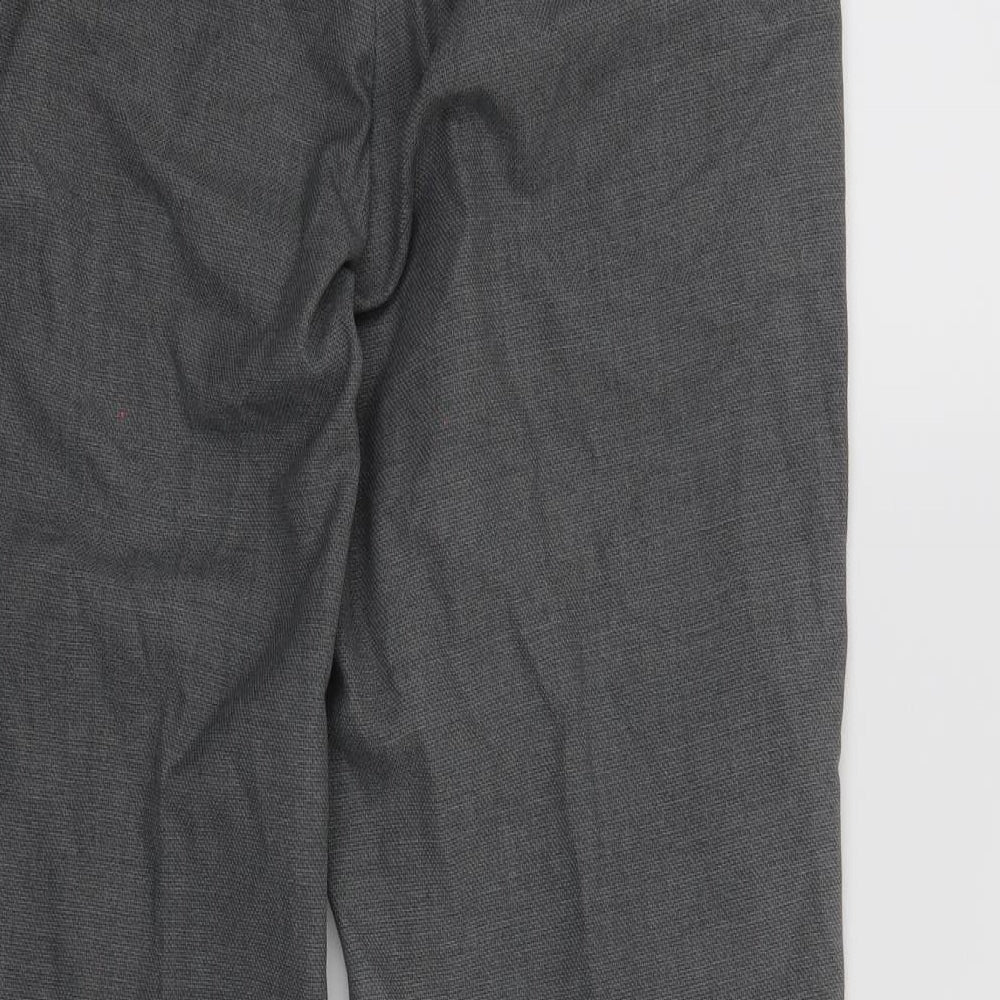 Simon Jersey Womens Grey Trousers Size 10 L26 in