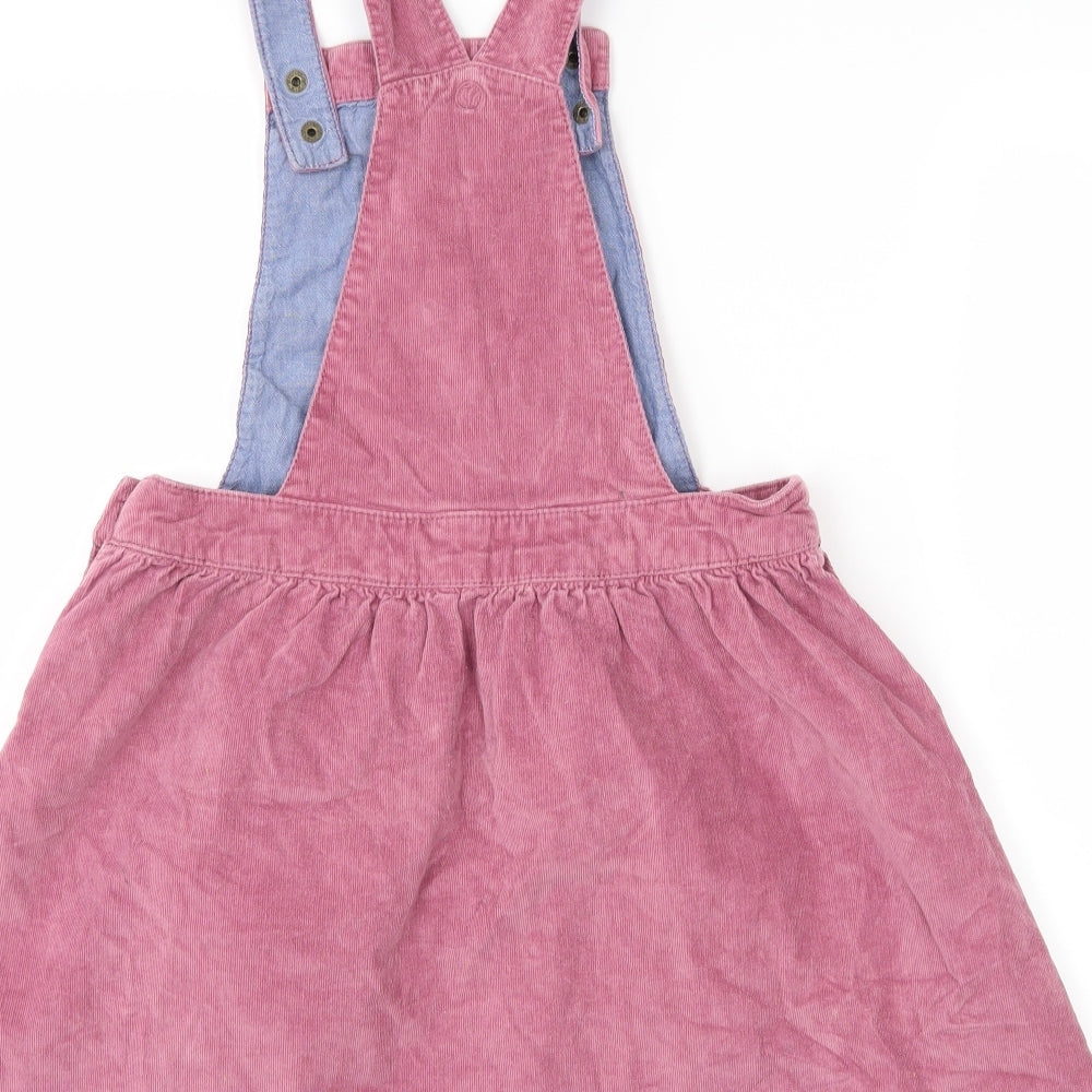 Fat Face Girls Purple Corduroy Pinafore/Dungaree Dress Size 12-13 Years