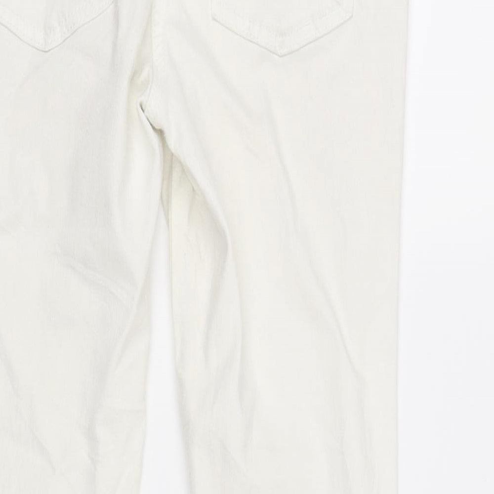 NEXT Womens White Jegging Leggings Size 8 L24.5 in