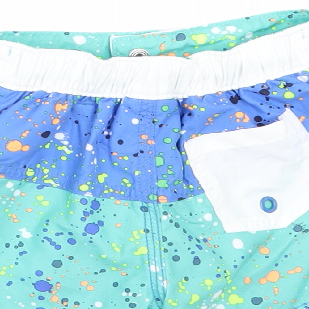 Gap Boys Multicoloured Polka Dot Cropped Trousers Size 6-9 Months - swim short