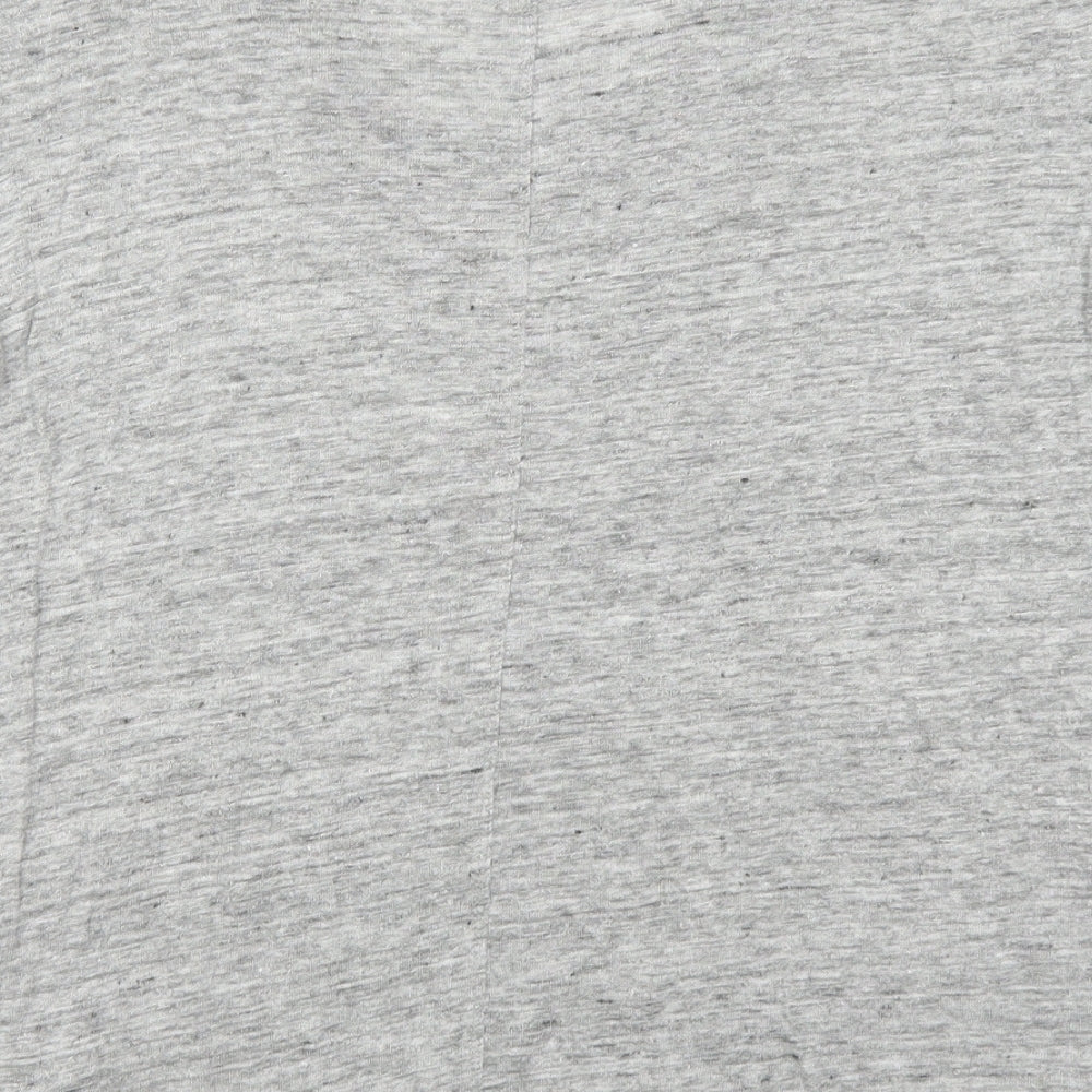 FOREVER 21 Womens Grey Basic T-Shirt Size S
