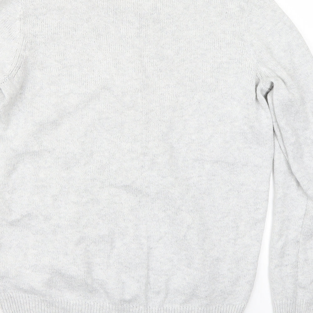 Marks and Spencer Womens Grey Pullover Jumper Size S