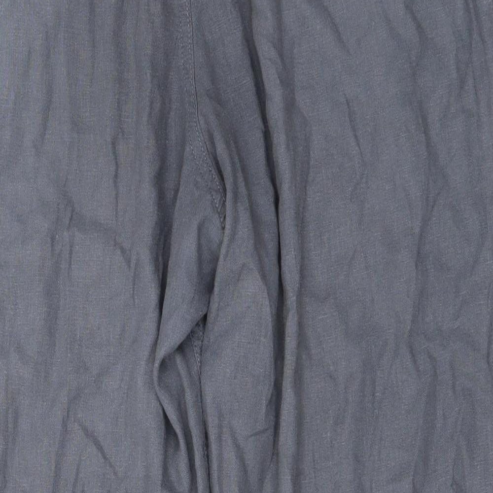 Marks and Spencer Womens Blue Trousers Size 38 in L33 in